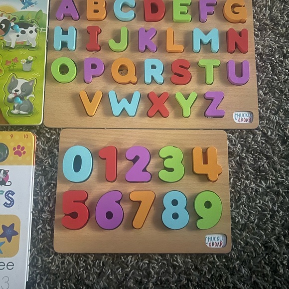 Colorful Alphabet and Number Learning Set - Picture 2 of 5